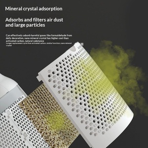 <span class=keywords><strong>Ventilateur</strong></span> tour sans pales avec télécommande, en plastique ABS, ions négatifs et mode veille – <span class=keywords><strong>Silencieux</strong></span>, refroidissement par eau pour la maison et les dortoirs - Product Image 4