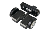 Carretilla Eléctrica Plegable de 200 kg de Carga con Motor sin Escobillas de 900 W, Carro de Equilibrio Automático, Almacenamiento de Herramientas y Personalización OEM
