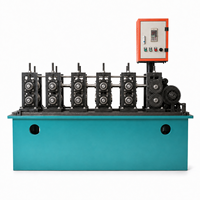 Machine de formage de tubes ronds en tubes ovales 48 mm VFD pour les cadres de meubles et d'équipements de fitness