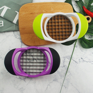 Meilleure vente d'ustensiles de cuisine ergonomiques à poignée souple Gadgets de cuisine de sécurité accessoire outil à friser les légumes coupe-frites - Product Image 3