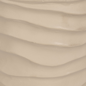 Vaso in metallo con texture conica per decorazioni da soggiorno, elegante vaso per composizioni floreali da tavolo - Product Image 4
