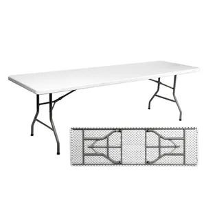 야외 휴대용 및 미니멀 테이블 접이식 휴대용 플라스틱 식탁 접이식 테이블 및 의자