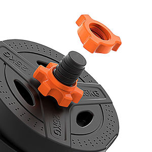 Ensemble d'haltères réglables 6 en 1 <span class=keywords><strong>Kit</strong></span> d'entraînement d'haltères et de poids avec tige de connexion FreeWeights - Product Image 3