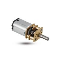 Mesin Mainan Robot Mobil RC, Pengurang Kecepatan Mikro Motor Gear Box Mini dengan 2 Terminal untuk Robot Mobil RC Model DIY