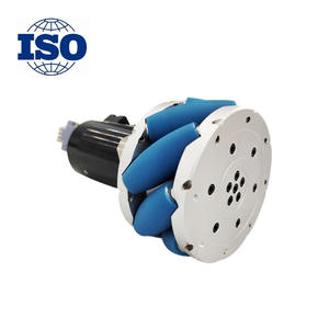 TZBOT Certificação ISO 4 Polegada AGV Omni Wheel Industrial Carrinho Omnidirecional Drive Mecanum Caster com 100W Servo motor - Product Image 1