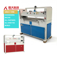 Presse hydraulique de découpe de semelles SHENGDA 30 tonnes, machine de découpe de précision pour l'industrie de la fabrication de chaussures et de pantoufles en caoutchouc