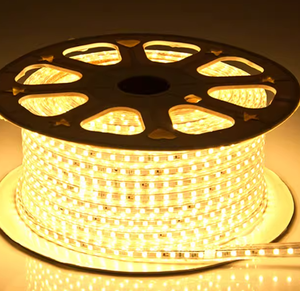 Tira de Luces LED 5050, 3000K, Ra90, CRI 2000lm, IP65, Resistente al Agua, 50000 Horas de Larga Duración, Iluminación para Jardín Exterior / Tipo-C - Product Image 1