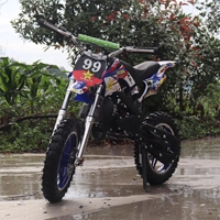 Mini moto tout-terrain quad 49cc de haute qualité chinoise pour enfants conduisant des motos à deux roues avec essence pour filles
