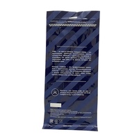 Sachets d'emballage pour café à fond plat en PLA biodégradable blanc avec impression UV mate et fermeture éclair, pour café, aliments pour animaux et lait, 250g