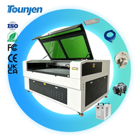 Machine de découpe et de gravure laser CO2 1390 80W 100W 130W 150W avec système Ruida pour acrylique, bois, cuir, MDF, non-métaux