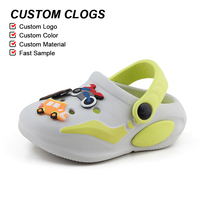 VEILISR Sandales d'été antidérapantes unisexes pour enfants, nouvelles chaussures de plage pour bébés, pantoufles en EVA de style mignon, vente en gros de chaussures trouées
