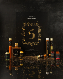 Calendrier <span class=keywords><strong>de</strong></span> l'Avent Sauce Piquante Noël 2026 - <span class=keywords><strong>Cadeau</strong></span> <span class=keywords><strong>de</strong></span> Noël Étanche avec Sauces Piquantes Gourmandes, Flocons, Épices et Huile - Product Image 6