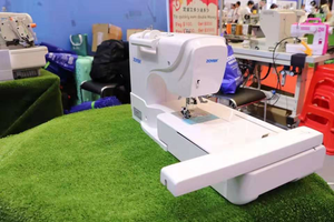 เครื่องปักผ้าระบบสัมผัสหน้าจอ ZOYER ZY1950T เครื่องเย็บผ้าและปักลายสำหรับใช้ในบ้าน เครื่องปักกระดุม เครื่องปักผ้าสำหรับเด็ก เครื่องปักผ้า - Product Image 2