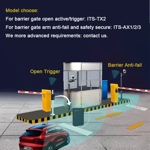 حاجز وقوف السيارات الأوتوماتيكي مع مستشعر رادار 60 جيجاهرتز وتطبيق بلوتوث، مقاوم للماء IP55، يعمل بجهد 10-24 فولت تيار مستمر لحواجز مواقف السيارات الكهربائية - Product Image 6