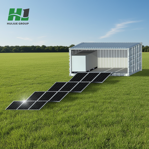 Conteneur énergétique hors réseau HJ 10 pieds 20 pieds 40 pieds 30-500 kWh Énergie solaire intégrée évolutive pour projets éloignés - Product Image 1