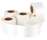 Memjet étanche découpé 4*6 pouces jet d'encre blanc brillant PP vinyle étiquette rouleau pour Epson C3500