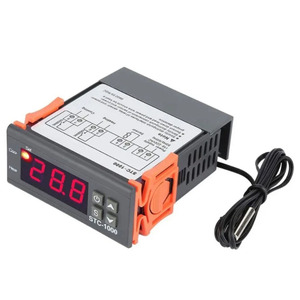 Thermostat numérique LED STC-1000 pour incubateur, contrôleur de température, relais de régulation thermique, chauffage et refroidissement 12V 24V 220V - Product Image 1
