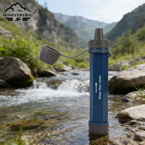 ระบบกรองน้ำแบบปั๊มมือ ความจุสูง ราคาขายส่งจากโรงงาน กำจัดแบคทีเรียและพยาธิ สำหรับการตั้งแคมป์และการเดินป่า - Product Image 1