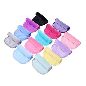 Panni in flanella riutilizzabili a tinta unita per la pulizia del viso, struccanti, traspiranti e assorbenti - Product Image 2