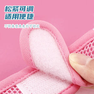 ชุดสายจูงสัตว์เลี้ยงแบบสะท้อนแสงสำหรับหนูตะเภา ลูกแมว ฟรีตต์ ชุดสายจูงและสายรัดสำหรับกระต่าย สายรัดอกกระต่ายแบบตาข่ายระบายอากาศพร้อมหัวเข็มขัดนิรภัย - Product Image 3