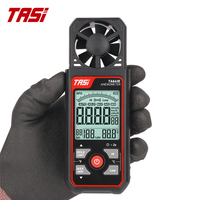 Sonmètre numérique portable TASI TA641B, capteur de vitesse du vent, mesure de la température de l'air, précision de 0,2, plage de -10 à 50