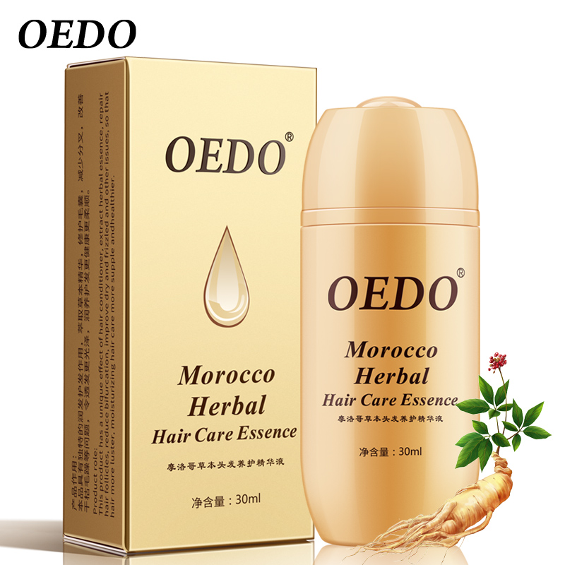 Марокканское аргановое масло OEDO Beauty Salon для лечения волос, предотвращение выпадения волос, питание, сглаживание, восстановление, натуральная эссенция для волос