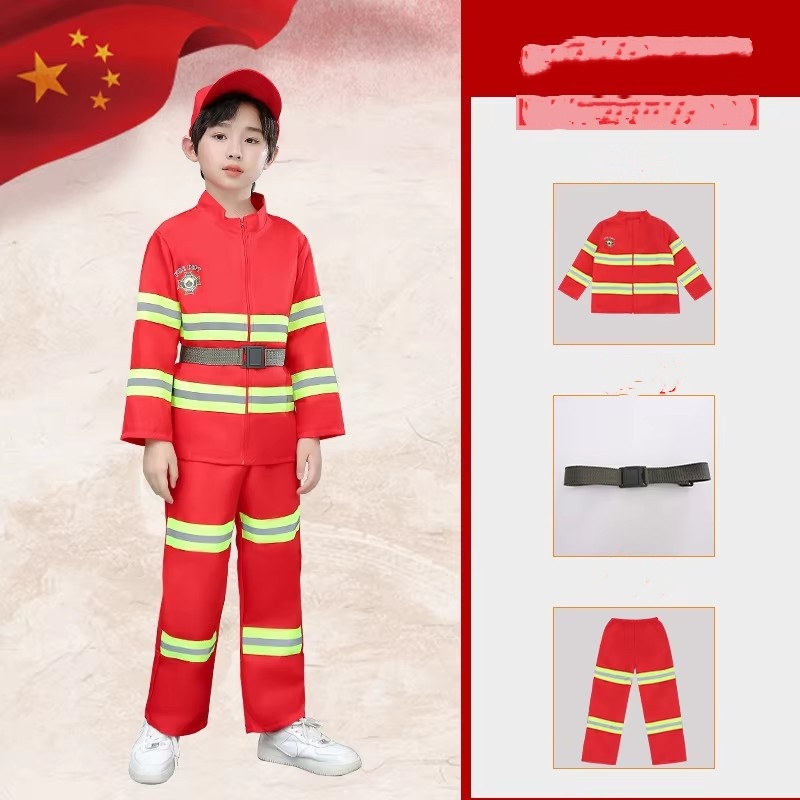 Rojo (abrigo+pantalones+cinturón)