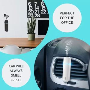 Top Bán Mini Xe Điện Tinh Dầu Khuếch Tán Hương Thơm USB Có Thể Sạc Lại Siêu Âm Xe Vent Clip Khuếch Tán Với Làm Mát Không Khí - Product Image 3