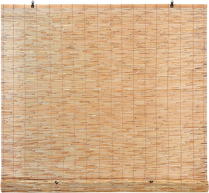 Tende in Canna Naturale, Tende Avvolgibili per Interni ed Esterni, per Bagno e Decorazione del Box Doccia con Ganci - Product Image 1