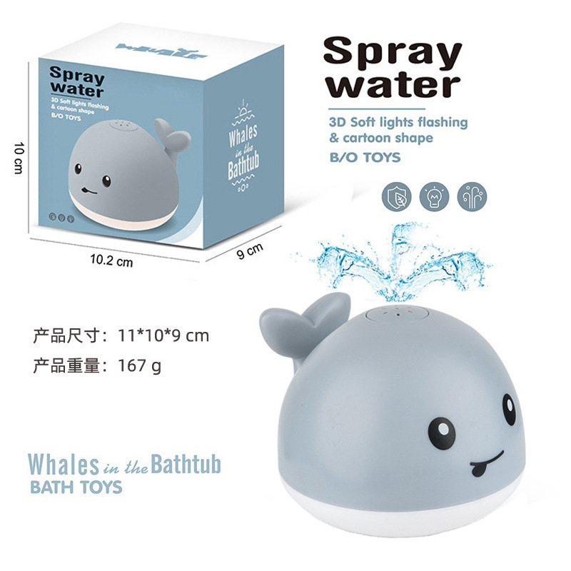 Balena a spruzzo d'acqua a induzione [Grigio di ricarica]]