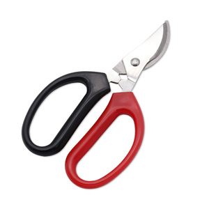 Lu Ban's Work Bypass Pruning Shears Stainless Steel Red Handle For Fruit Trees Garden Use - Product Image 3