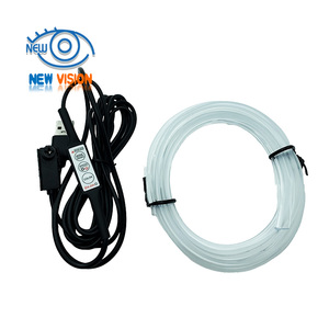 EL Éclairage d'ambiance Intérieur de <span class=keywords><strong>voiture</strong></span> Led néon ultra fin 5 mètres <span class=keywords><strong>avec</strong></span> Usb Cobtrol Atmosphère Styling Bande lumineuse Ligne de lumière froide de <span class=keywords><strong>voiture</strong></span> - Product Image 2