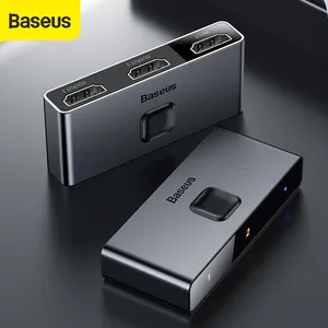 Baseus hai chế độ HD Splitter hai chiều chuyển đổi 1-in-<span class=keywords><strong>2</strong></span> hoặc <span class=keywords><strong>2</strong></span>-in-1 kỹ thuật số ánh sáng hiển thị âm thanh video chuyển đổi 4K HD Splitter - Product Image 1
