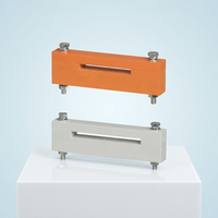 Support de barre omnibus isolée en cuivre monophasé AMJ DMC pour appareillage basse tension