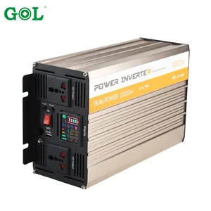 low frequency dc to ac power inverter 1000w 12v 220v/110v solar pure sine wave inverter & converters