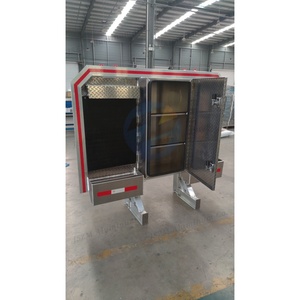 Plaque en aluminium diamantée 68' x 80'' pour camion, barre de protection robuste avec plateau complet et supports de montage, boulons en U - Product Image 3