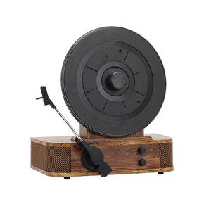 2025 nhà sản xuất bán buôn độc đáo dọc gramophone bàn xoay Vinyl ghi lại máy nghe nhạc với BT - Product Image 3