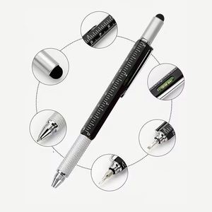 Herramienta Multiusos para el Hogar, Regla, Nivel, Bolígrafo con Destornillador Multifunción y Punta de Bola para Promociones - Product Image 3