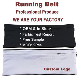 Échantillon gratuit à <span class=keywords><strong>prix</strong></span> réduit OEM Sac banane Sacs de taille Sacs de sport Fitness Élastique Spandex Sac de course Ceinture avec fermeture éclair pour téléphone - Product Image 5