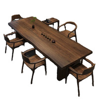 Promotion 2024 : Table de conférence multifonctionnelle en bois de noyer massif, bureau et mobilier de maison de style européen, excellent rapport qualité-prix