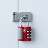 Cadenas à combinaison à 3 chiffres en alliage de zinc approuvé par la TSA SKY GOOD TSA530 pour valise et sac à dos