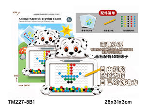 Tablero de dibujo de Aprendizaje Temprano educativo al por mayor para niños tableta de dibujo de grafiti de plástico para bebés con bolígrafo magnético juguete Digital - Product Image 6