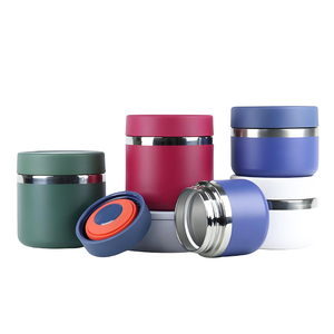Thermos <span class=keywords><strong>alimentaire</strong></span> en acier inoxydable 304 à double paroi de 20 oz pour les courts trajets, rétention de chaleur de 12 heures, mini thermos <span class=keywords><strong>alimentaire</strong></span> pour les excursions d'une journée - Product Image 6