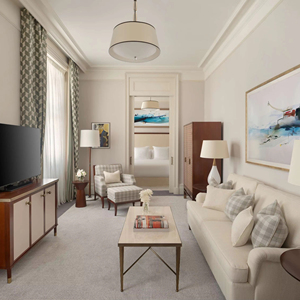 Ensemble de meubles de chambre à coucher en bois de luxe moderne pour hôtel <span class=keywords><strong>Raffles</strong></span> London, directement de l'usine, pour utilisation en appartement, écologique et durable - Product Image 3