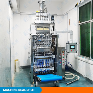 Máquina automática de envasado en Barra de bolsitas de té de la leche de varios carriles Máquina de envasado de polvo de café y cacao de 6 líneas - Product Image 3