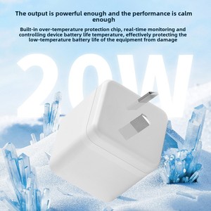 Adaptateur de charge rapide double <span class=keywords><strong>USB</strong></span> <span class=keywords><strong>standard</strong></span> australien 20W QC3.0 Compatible chargeur de téléphone portable tablette ventilateur casque universel Saa - Product Image 4