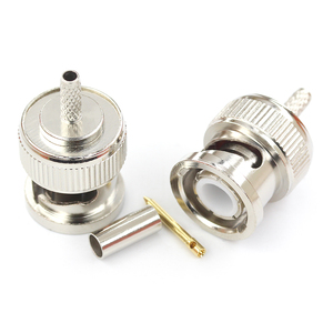 Conector Coaxial RF Macho Superbat BNC-C-J-1.5, Tipo Soldadura por Crimpado, Completamente de Cobre, para Cable RG316 50-1.5 - Product Image 3