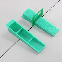 Clips de nivellement de carreaux faciles à utiliser 2,0/2,5 mm avec cales réutilisables, design moderne pour appartements et rénovation de maisons