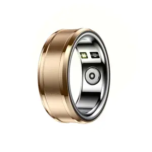 New Innovation IP68 waterproof smart ring Metal Design Multiple sport modes health monitoring nfc smart ring