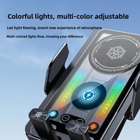 Nouvelle Tendance 2026 : Support Téléphone Voiture Sans Fil à Charge Rapide 15W avec Refroidissement Ultra-Rapide, Matériau ABS, Rotation à 360 Degrés, Installation Facile